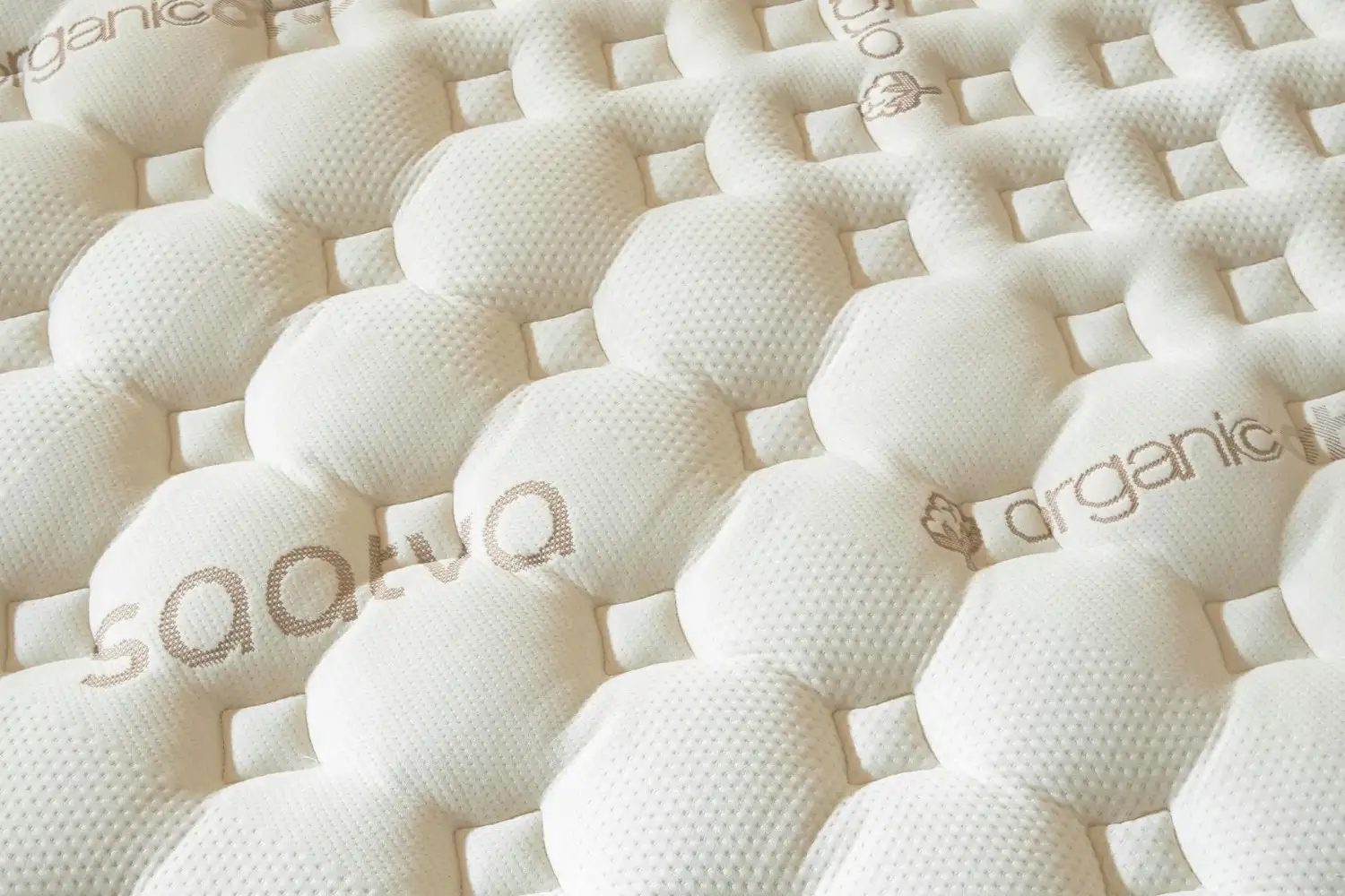Saatva Zenhaven Latex Mattress showing its thoughtfully designed comfort construction